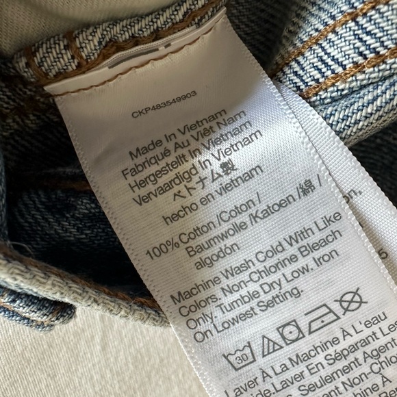 NWT Madewell low slung straight jeans pocket edition - Picture 11 of 14